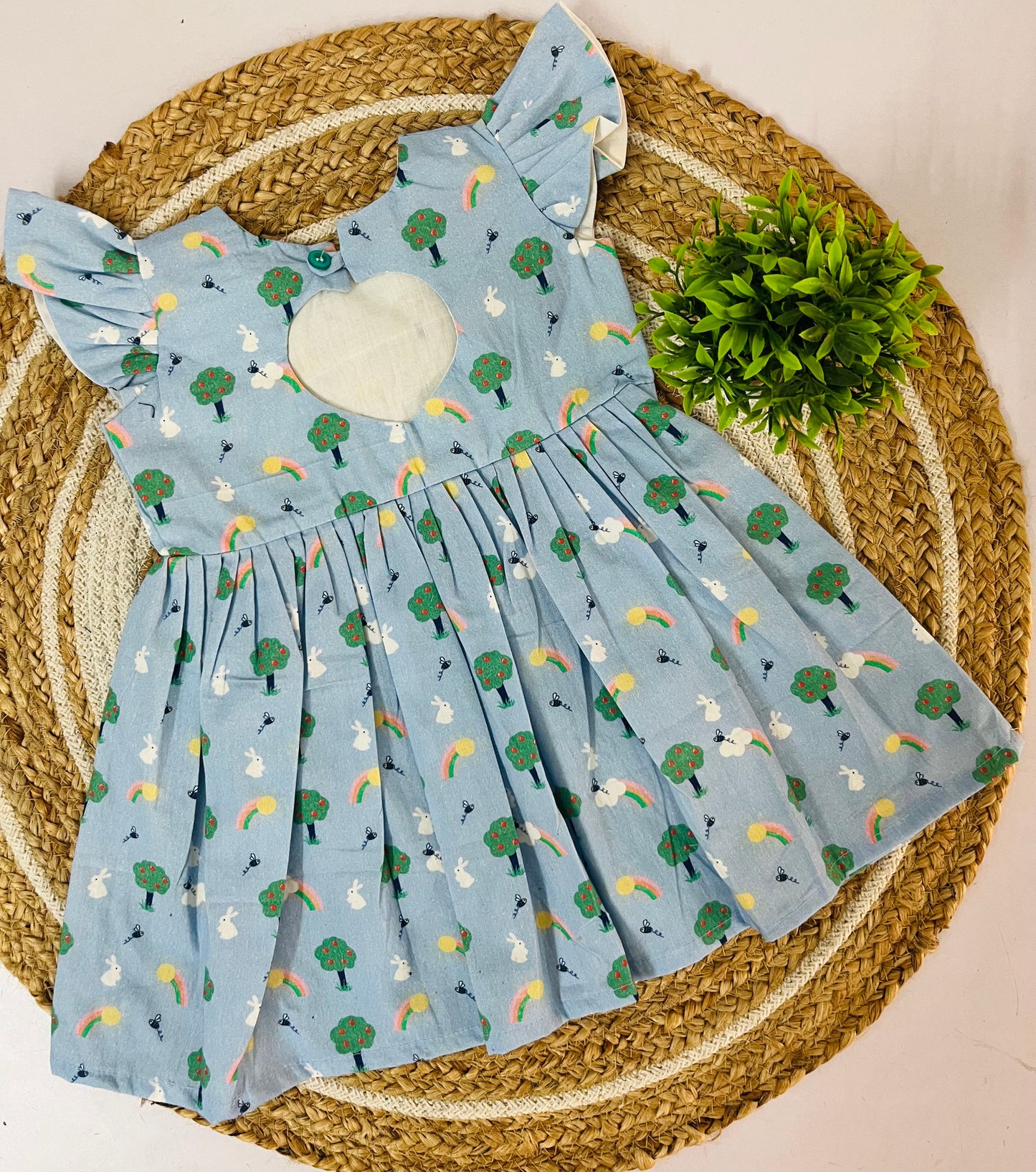 Blue Bunnies & Rainbows