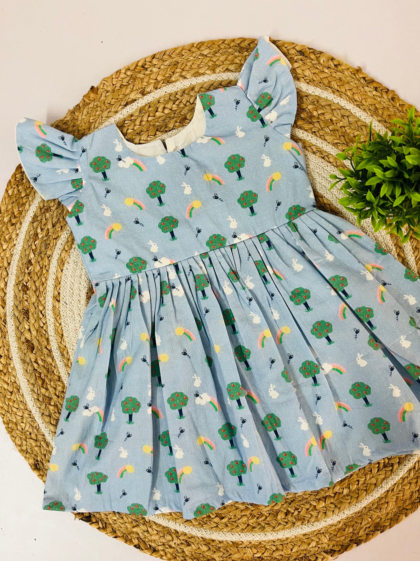 Blue Bunnies & Rainbows