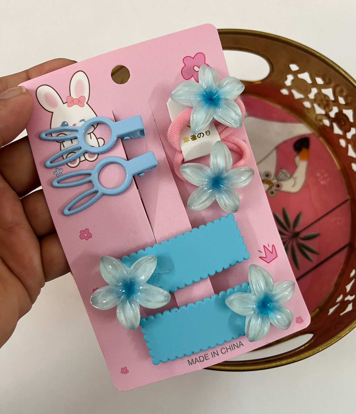 Bunny Ears, Floral flair, and Tiny Ties