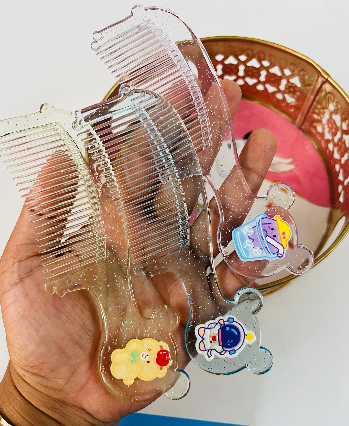 Glittery Bears Comb